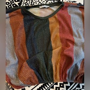 Zara Sparkling Crop Top Size S